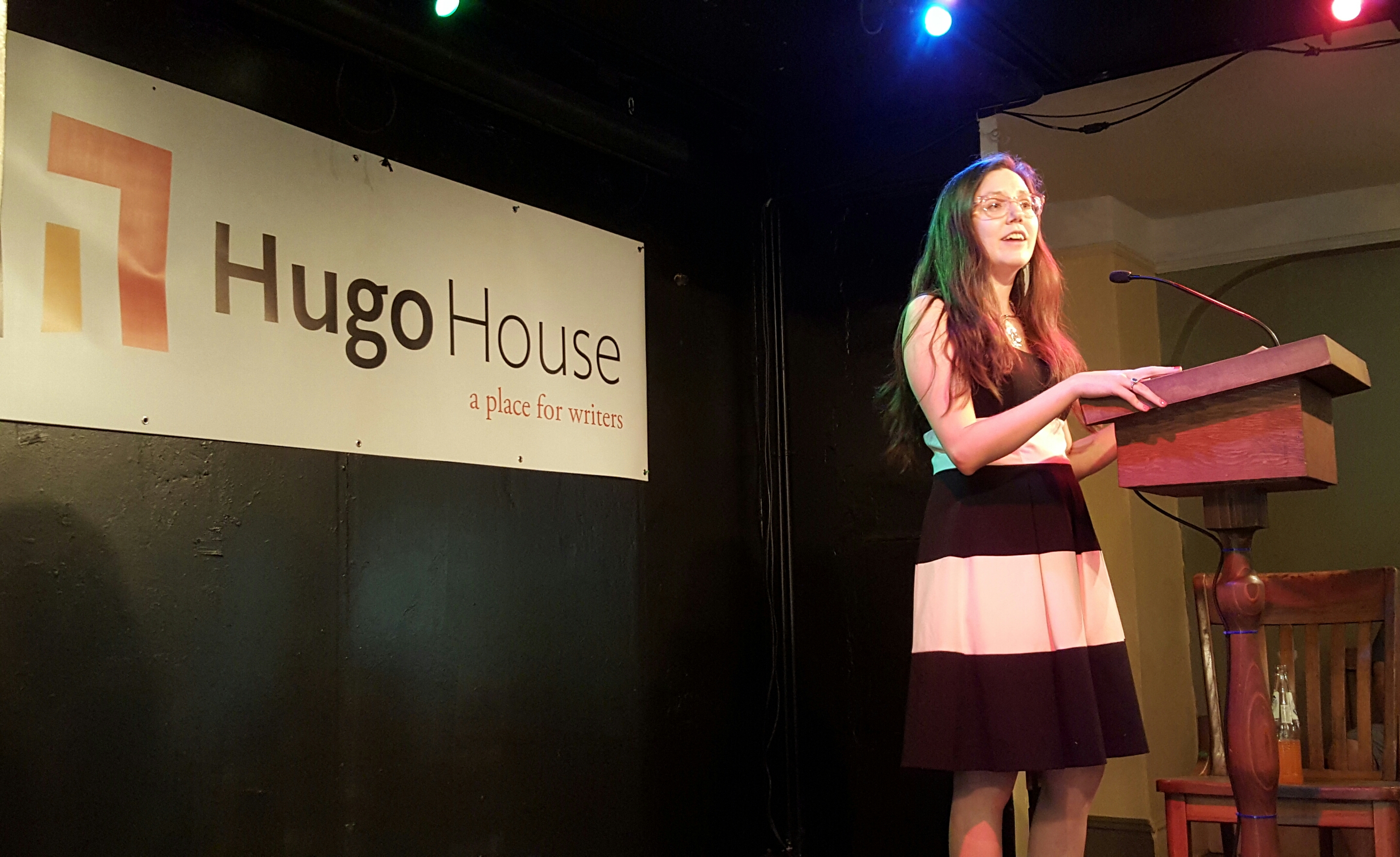 Elissa Washuta at Hugo House, July 1, 2005