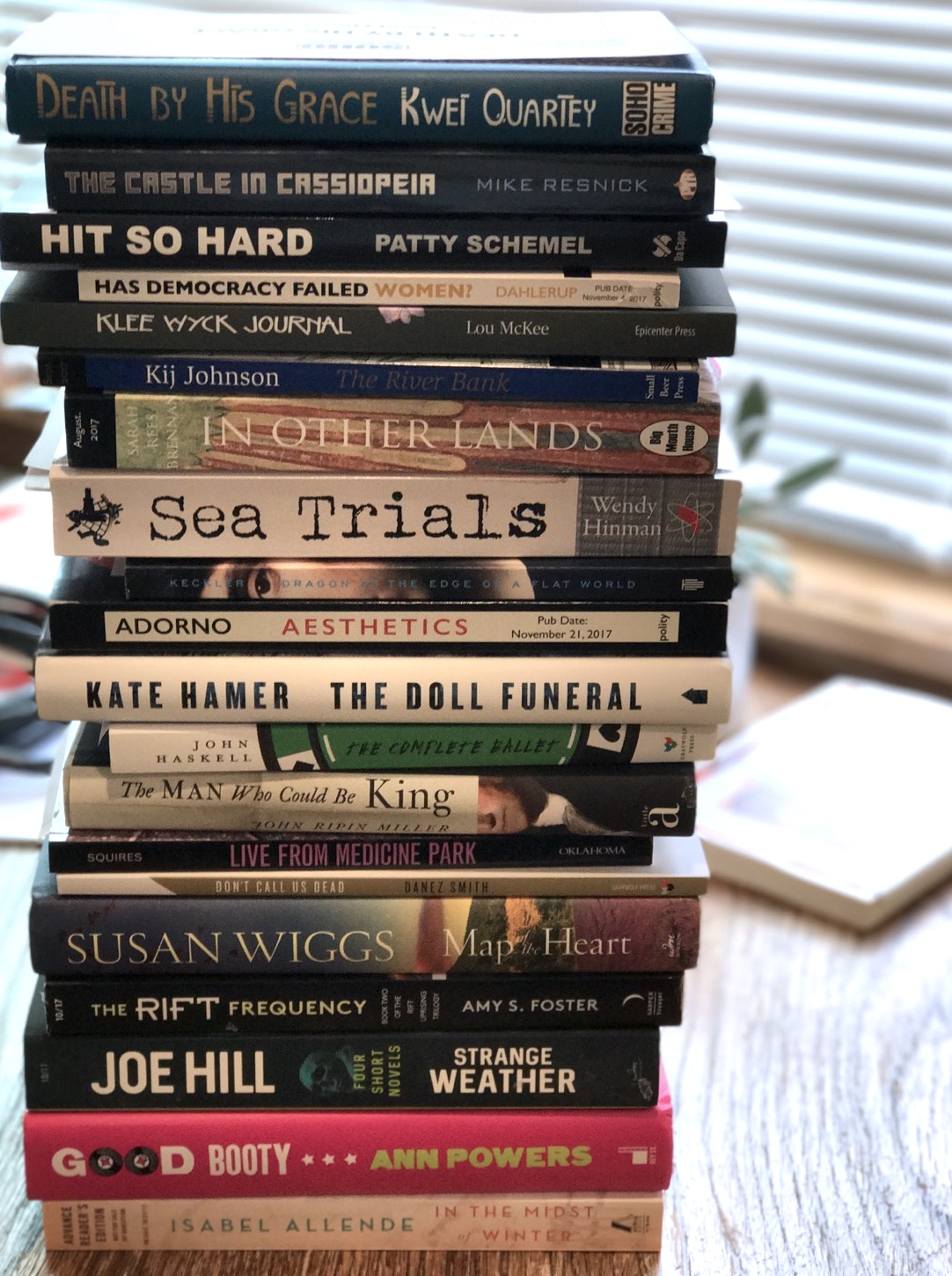 The Seattle Review of Books - Mail Call for August 8, 2017